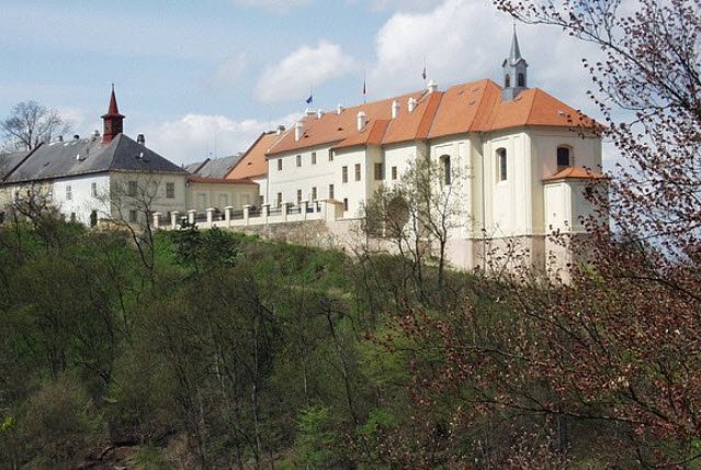 Nižbor Chateau, Nižbor, Czechia, Czech Republic (Czechia)